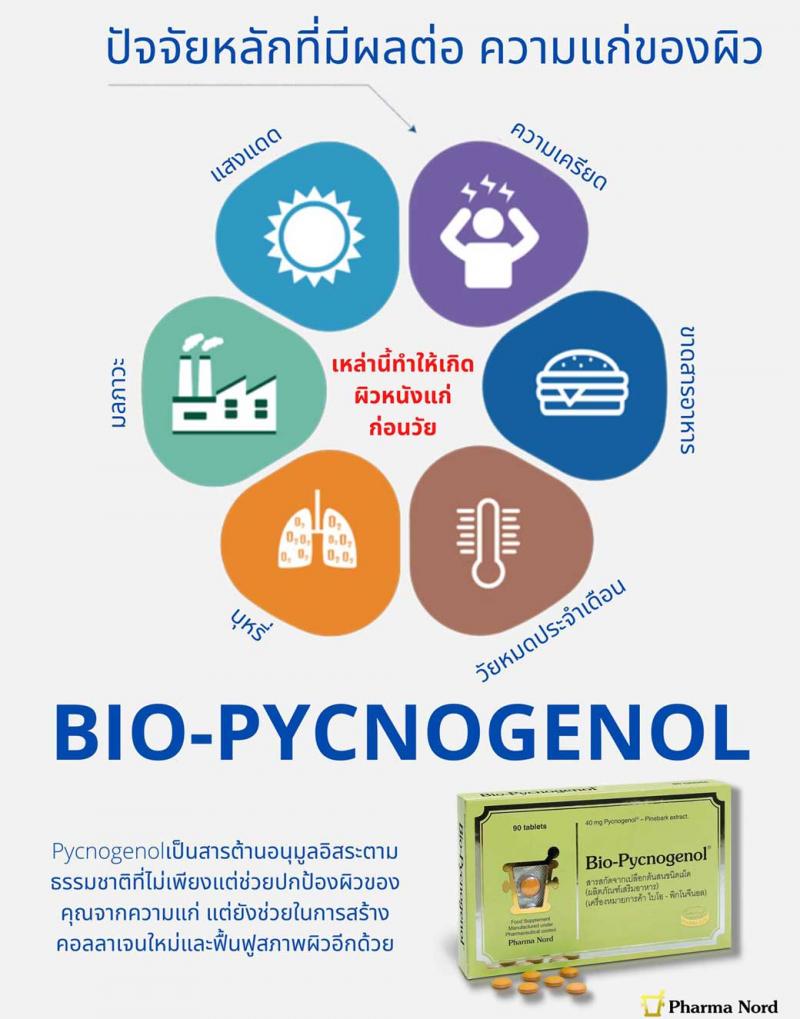 Pharma Nord Bio-Pycnogenol  ฟาร์มา นอร์ด พิกโนจีนอล 