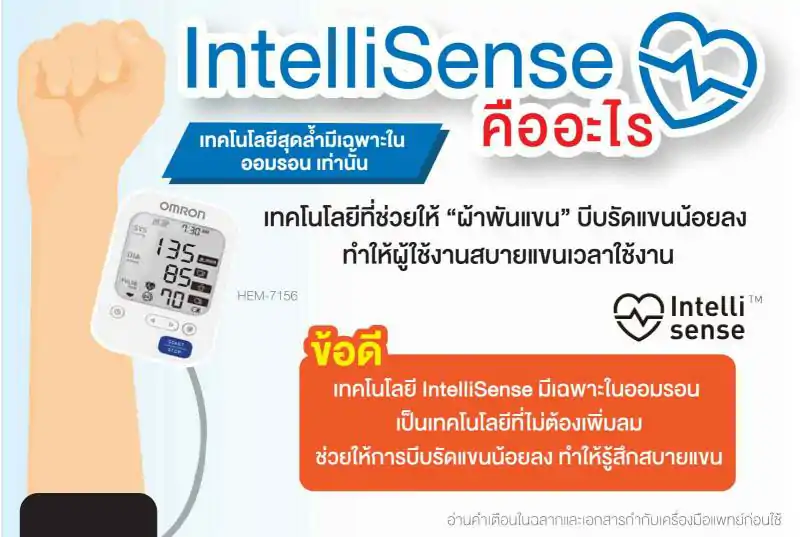 OMRON HEM-7121 เครื่องวัดความดัน (Cuff22-32cm) ออมรอน