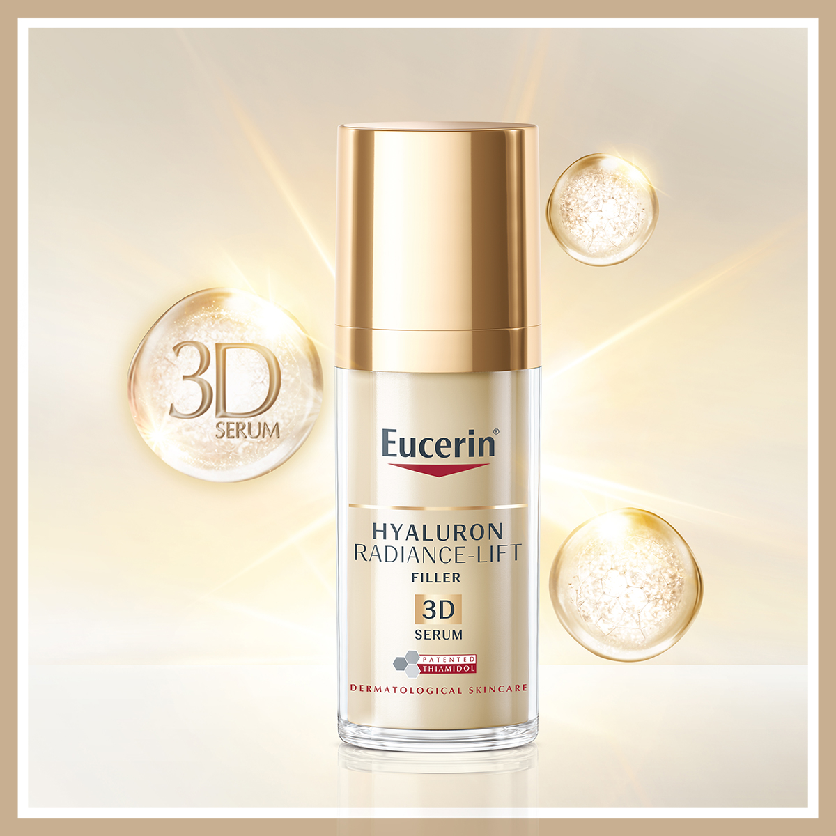 EUCERIN Hyaluron Radiance-Lift 3D Serum 30 ml. ยูเซอริน ไฮยาลูรอน เรเดียนซ์-ลิฟ ฟิลเลอร์ ทรีดี เซรั่ม 30มล.