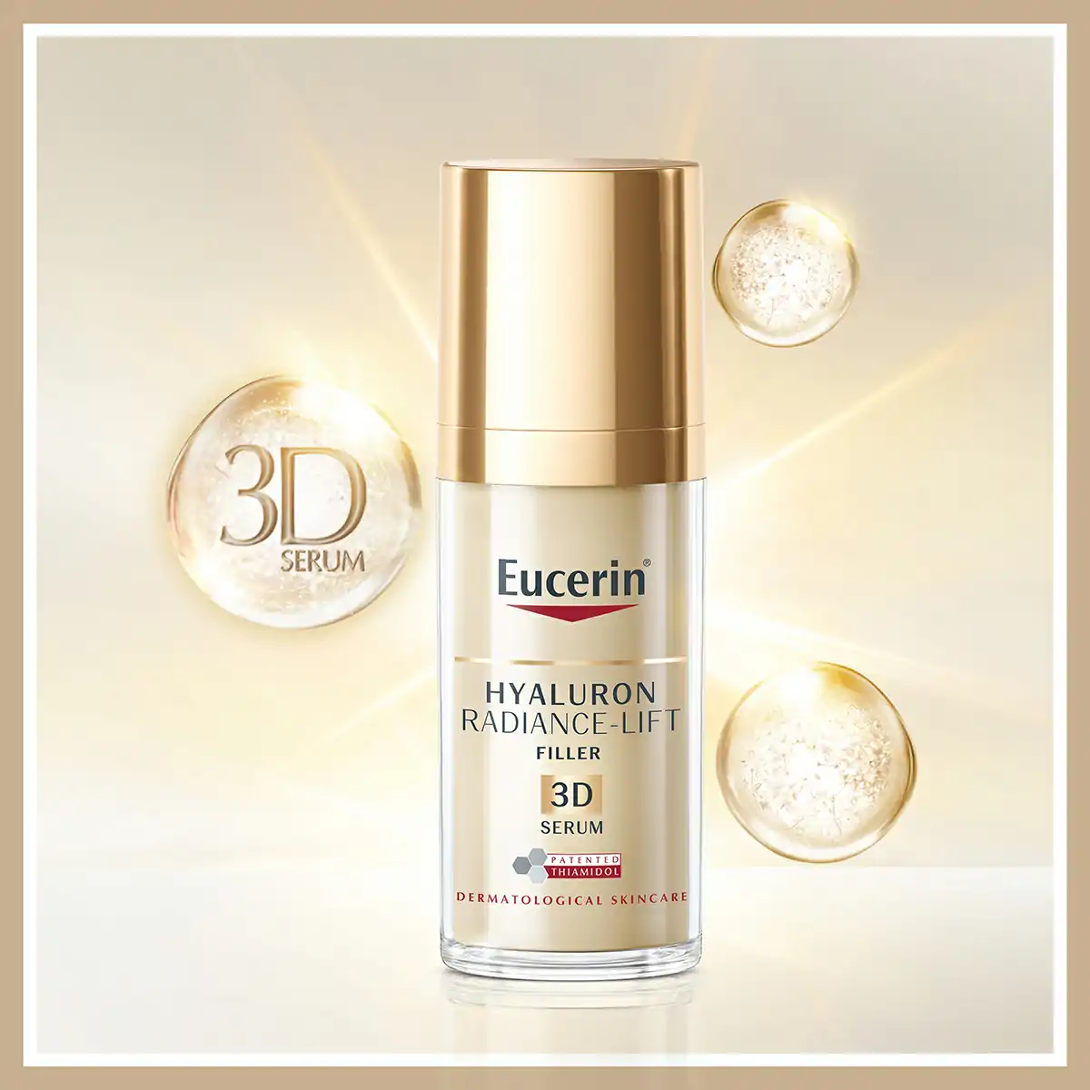 EUCERIN Hyaluron Radiance-Lift 3D Serum 30 ml. ยูเซอริน ไฮยาลูรอน เรเดียนซ์-ลิฟ ฟิลเลอร์ ทรีดี เซรั่ม 30มล.