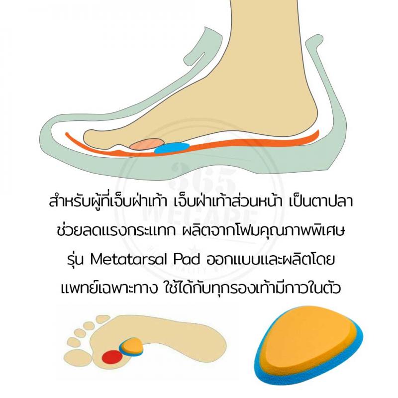 Archimed Poron Metatarsal Pad Size S อาร์คิเมด