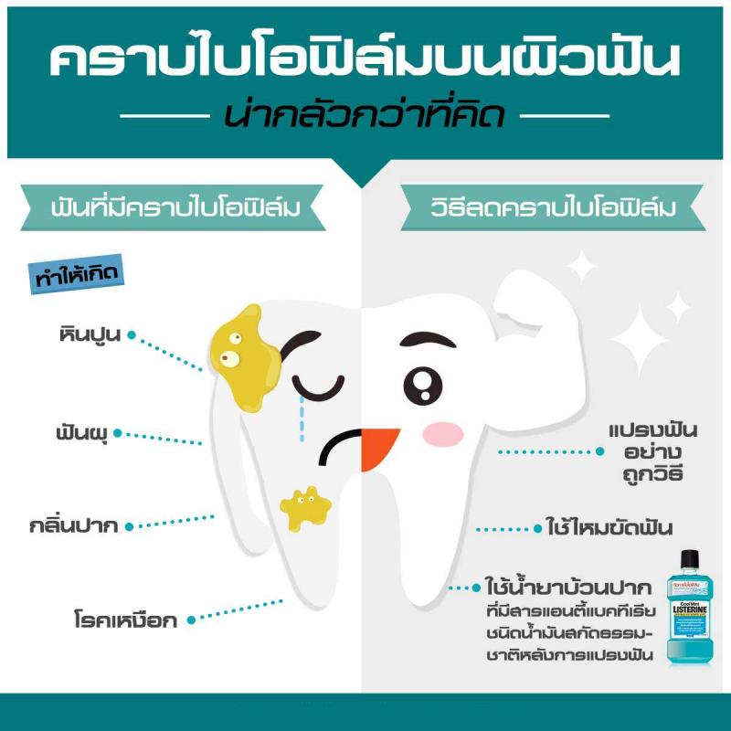 LISTERINE Coolmint 250ml.+ LISTERINE Total Care 250ml. ลิสเตอรีน คูลมินต์ + ลิสเตอรีน โทเทิล แคร์ 250มล.