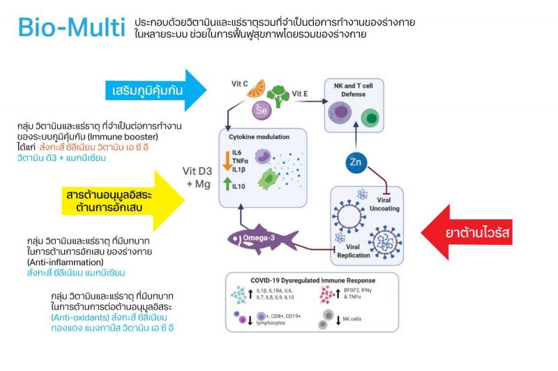 PHARMA NORD Bio-Multi Vitamin&Mineral 60เม็ด. ฟาร์มา นอร์ด