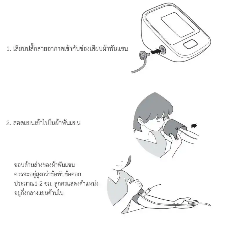 OMRON HEM-7120 เครื่องวัดความดัน (Cuff 22-32cm) ออมรอน 