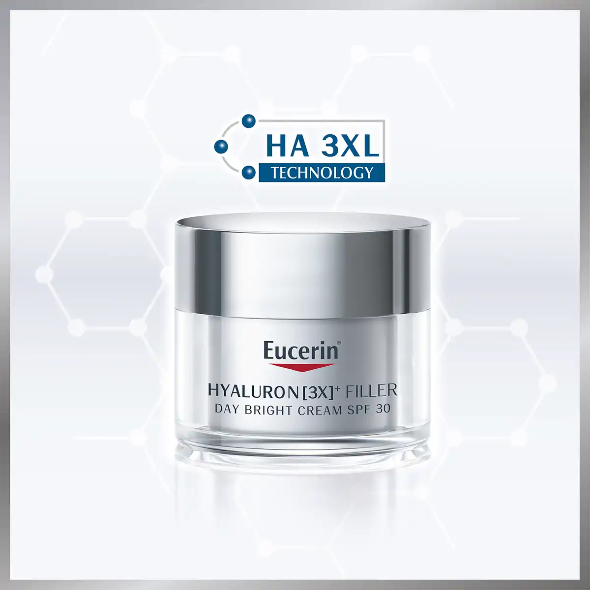 EUCERIN Hyaluron - Filler 3X Day Bright SPF30 50 ml. ยูเซอริน ไฮยาลูรอน - ฟิลเลอร์ สามเอ็ก เดย์ ไปรท์ เอสพีเอฟ30 50มล.