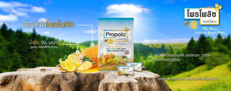 Propoliz Lozenge Plus 8s. โพรโพลิส 