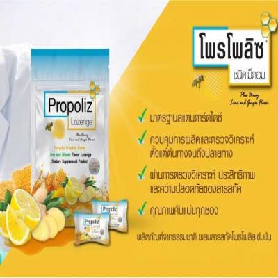Propoliz Lozenge Plus 8s. โพรโพลิส 