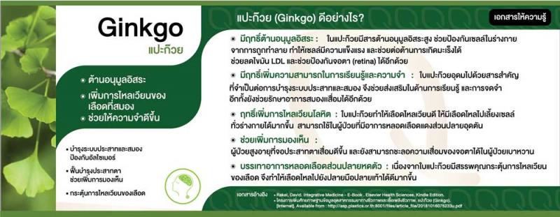 Qnature Gingko Biloba 60mg. 30 Softgels. คิวเนเจอร์ จิงโกะ ไบโลบา Q nature