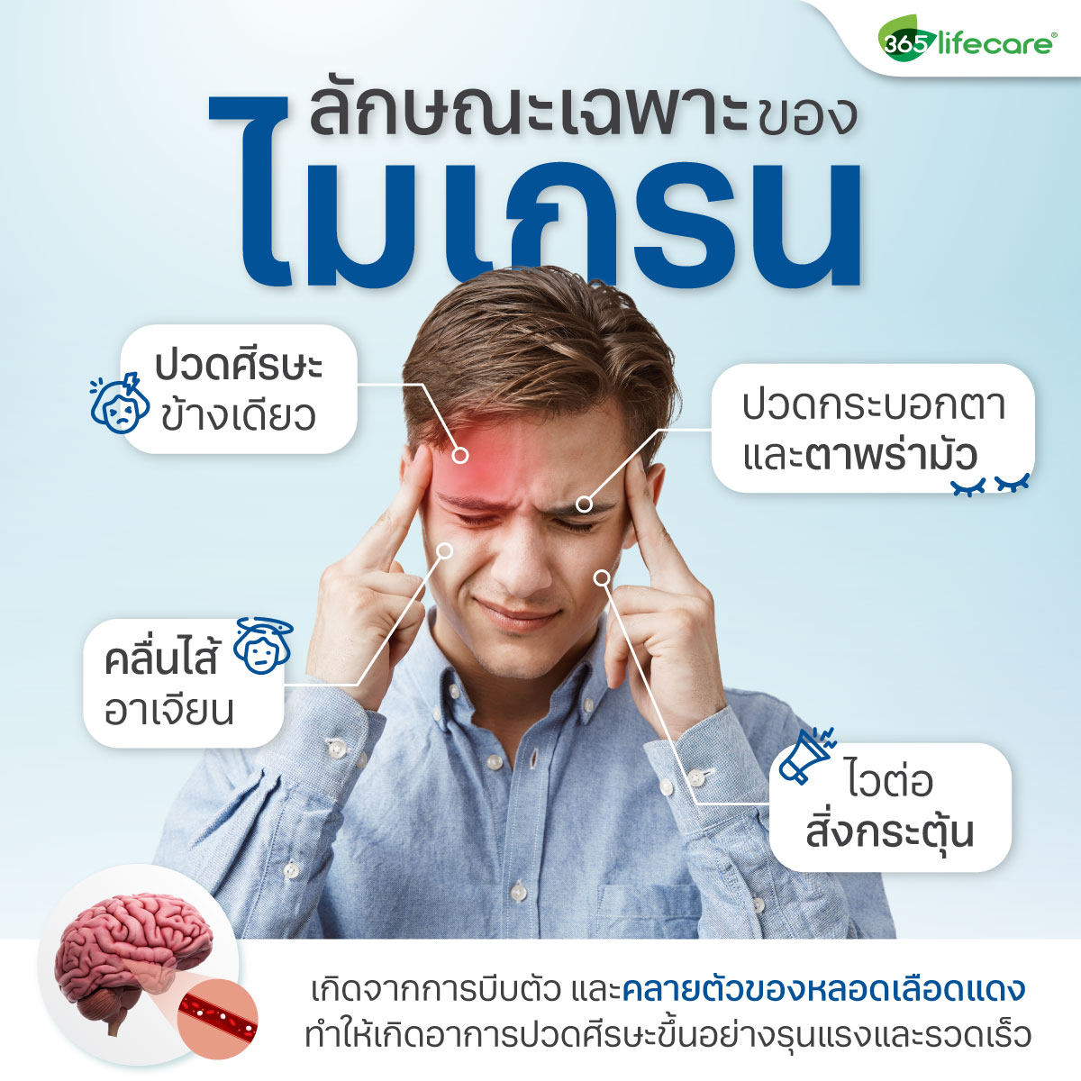 365Lifecare Migra Q10 30 30แคปซูล. 365ไลฟ์แคร์ ไมกร้า คิวเท็น