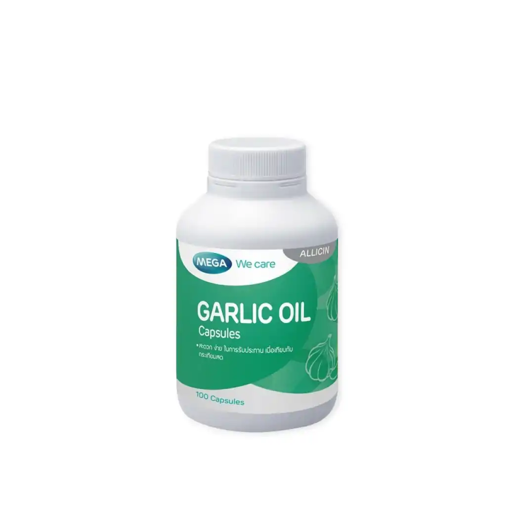 MEGA Garlic 100เม็ด. เมก้า วีแคร์ การ์ลิค