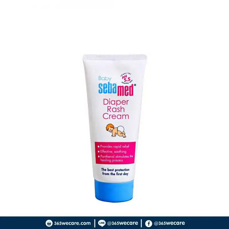 Sebamed BABY Diaper Rash Cream 50ml. ซีบาเมด เบบี้ ไดเอเพอร์ แรช ครีม