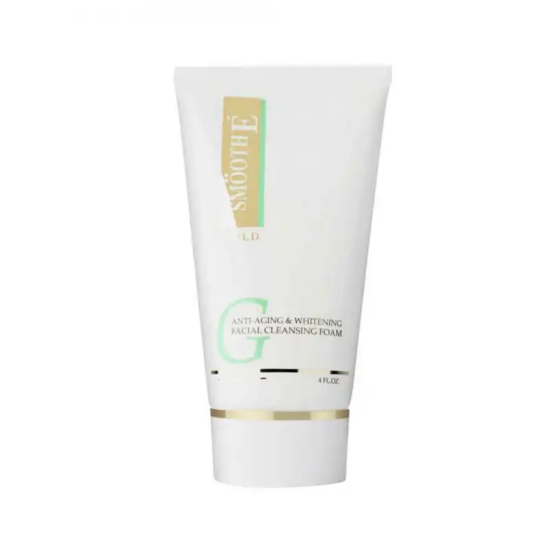 Smooth E Gold Anti-aging & whitening Facial Cleansing Foam 4oz สมูทอี โกลด์ แอนตี้-เอจจิ้ง แอนด์ ไวท์เทนนิ่ง เฟเชี่ยล คลียนซิ่ง โฟม 4ออนซ์