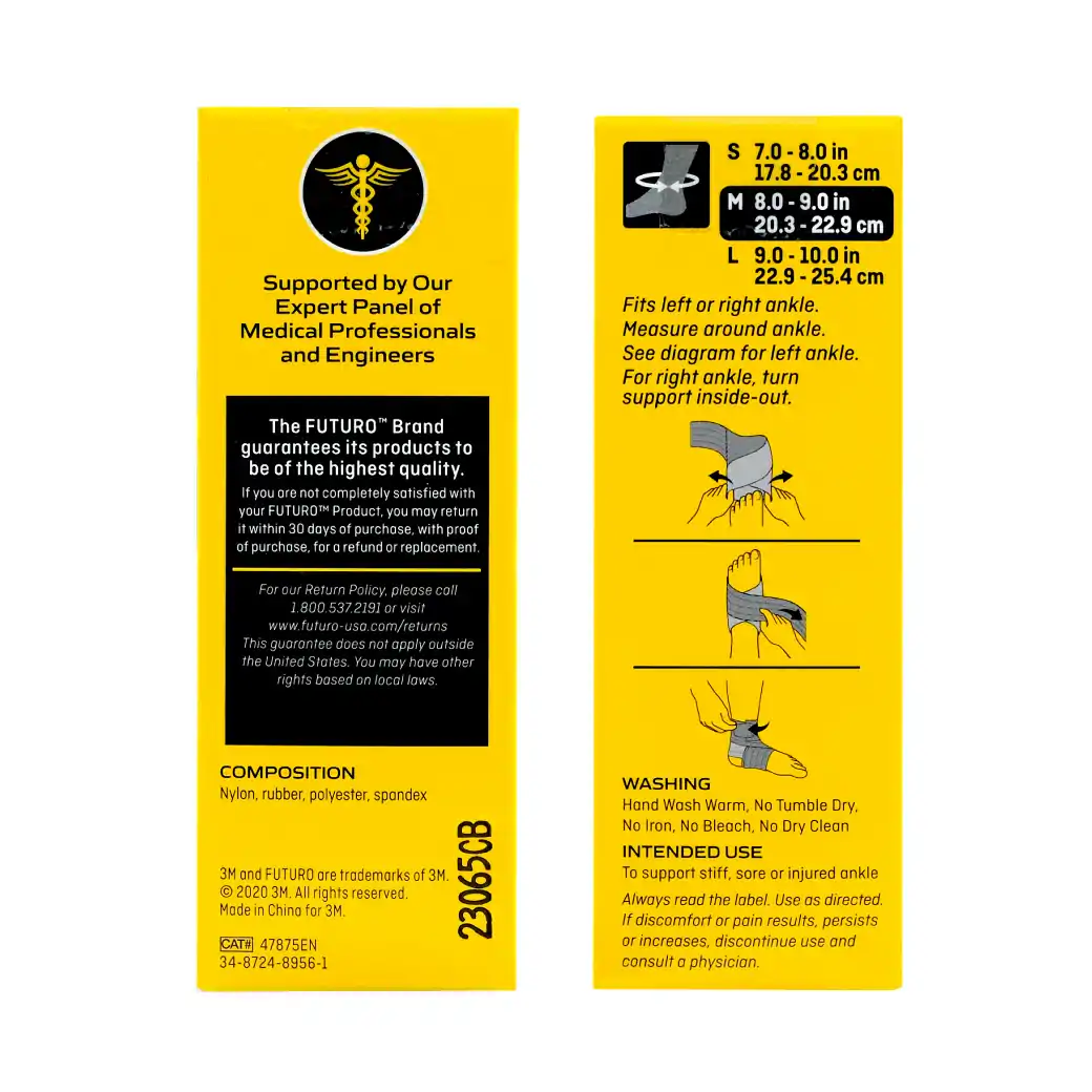 FUTURO Wrap Around Ankle อุปกรณ์พยุงข้อเท้า Size M ฟูทูโร่