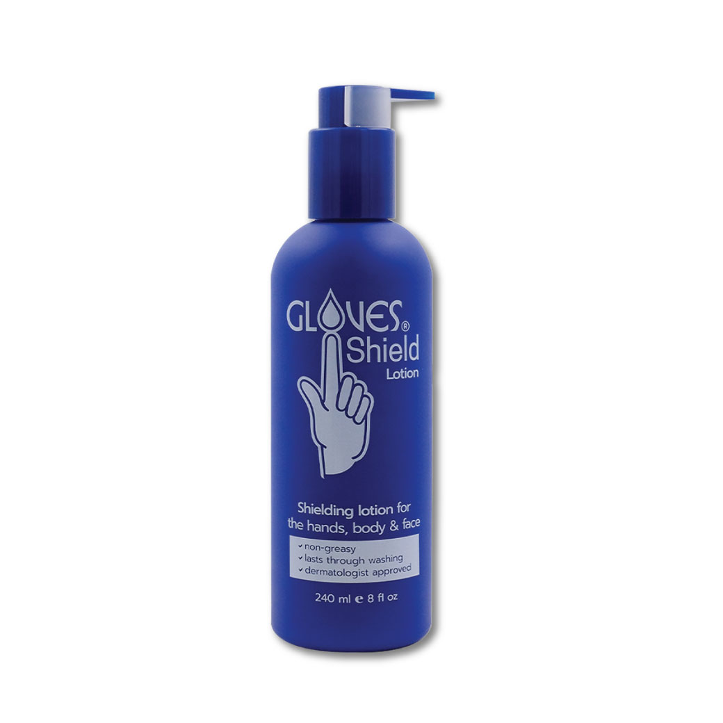 Gloves In A Bottle Shielding Lotion 8 oz. 240ml. โกลฟ อิน อะ บอทเทิ้ล ชิลดิ้ง โลชั่น โลชั่นเคลือบผิวมือ