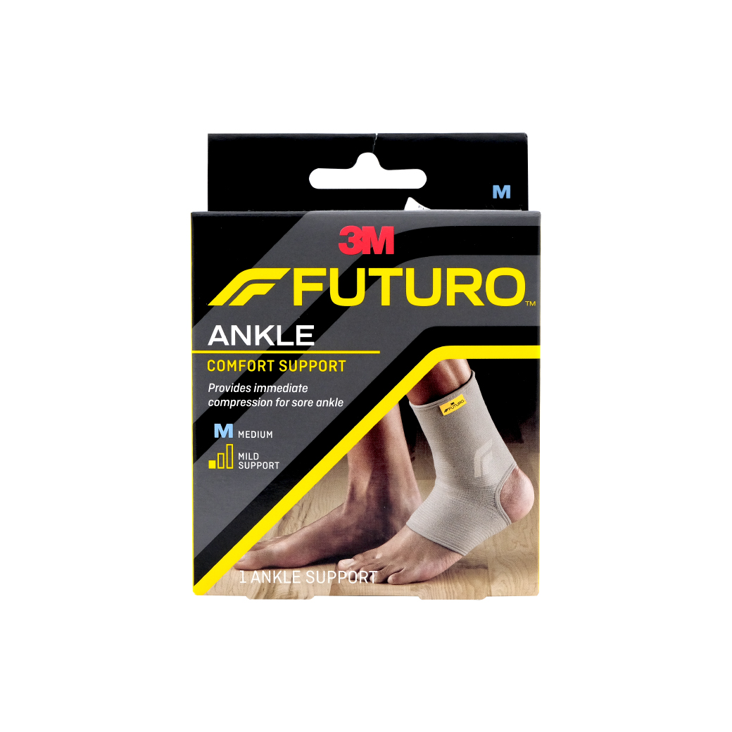 FUTURO Comfort Lift Ankle M ฟูทูโร่ อุปกรณ์พยุงข้อเท้า ชนิดสวม (76582)