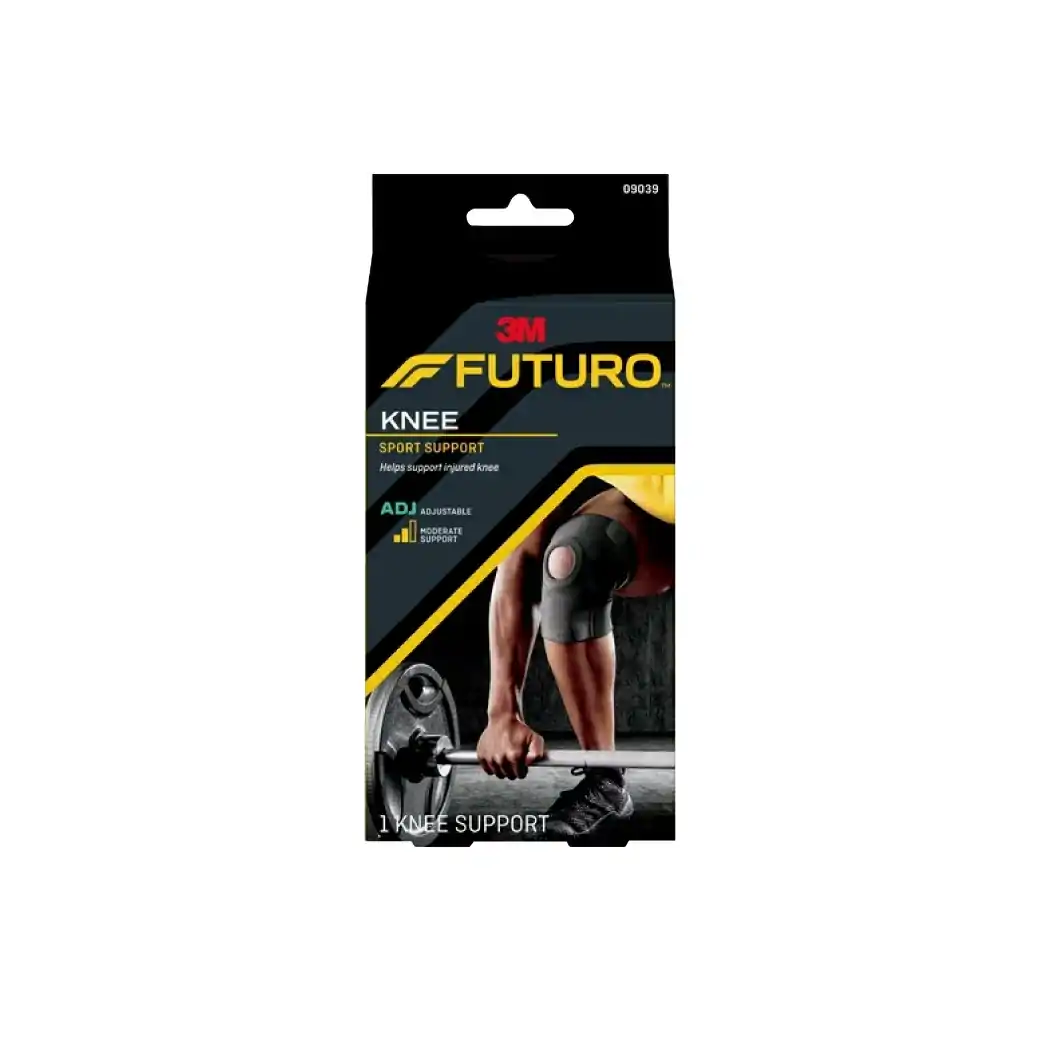 Futuro Sport Knee Support (Adjustable) อุปกรณ์พยุงหัวเข่า ฟูทูโร่" ชนิดปรับกระชับได้ 