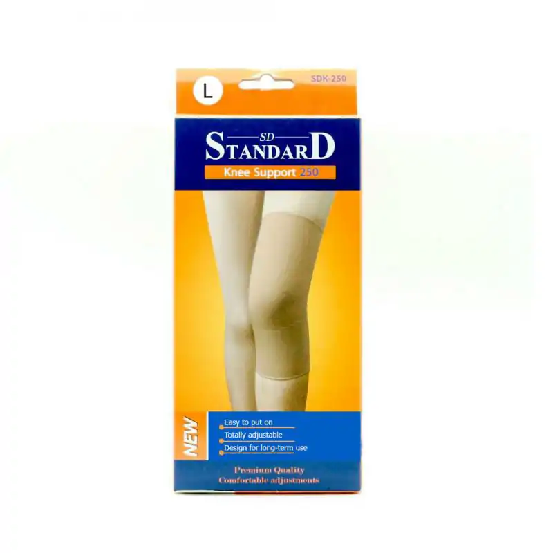 STANDARD Knee Support 250 Size L สแทนเดิร์ด อุปกรณ์ช่วยพยุงเข่า สีเนื้อ