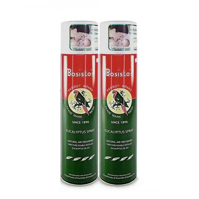 BOSISTOS EUCALYPTUS SPRAY 300 cc. โบสิสโต ยูคาลิปตัส สเปรย์