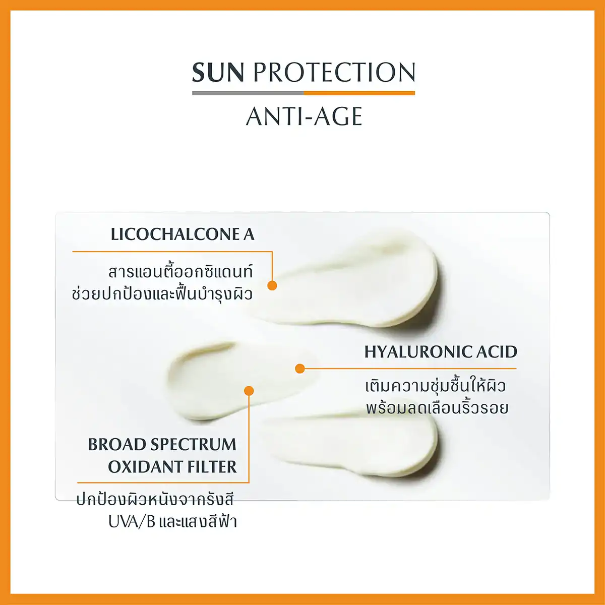 EUCERIN Sun Age Repair Serum Spf50 50ml. ยูเซอริน ซัน เอจ รีแพร์ เซรั่ม เอสพีเอฟ50 50มล.