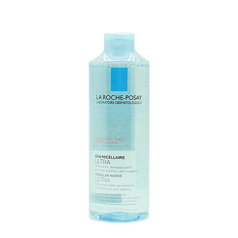 La Roche Micellar Water Reactives Skin 400ml. ลาโรช ไมเซลลา วอเตอร์ รีแอคทีฟ สกิน 40มล.