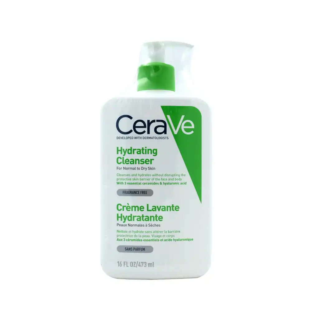 CERAVE Hydrating Cleanser 473ml. เซราวี ไฮเดรติ้ง คลีนเซอร์