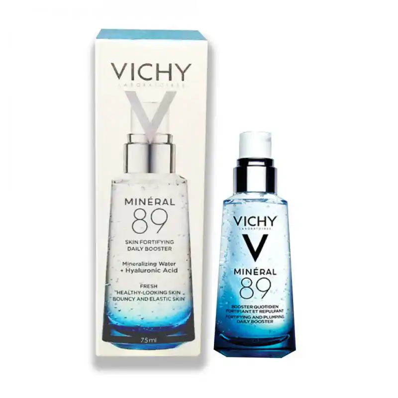 VICHY Mineral 89 Skin Fortifying Daily Bootster 75ml. วิชี่ มิเนอรัล89 สกิน ฟอรทิไฟ เดลี่ บูทเตอร์ 75มล.