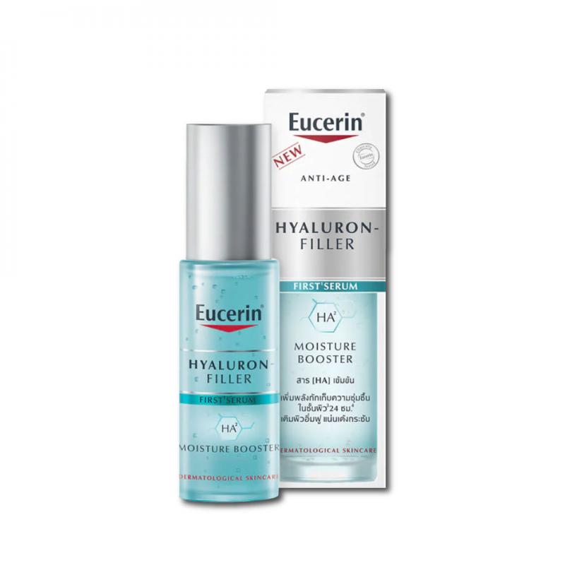 EUCERIN Hyaluron-Filler First Serum Moisture Booster 30ml. ยูเซอริน ไฮยาลูรอน ฟิลเลอร์ เฟิร์ส ซีรั่ม มอยส์เจอร์ บูสเตอร์ 30มล.