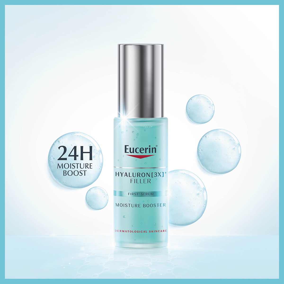 EUCERIN Hyaluron-Filler First Serum Moisture Booster 30ml. ยูเซอริน ไฮยาลูรอน ฟิลเลอร์ เฟิร์ส ซีรั่ม มอยส์เจอร์ บูสเตอร์ 30มล.