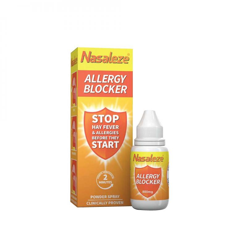 Nasaleze Allergy Blocker 800mg.Powder Spray นาซัลลีซ อัลเลอจี บลอคเกอร์ พาวเดอร์ สเปรย์