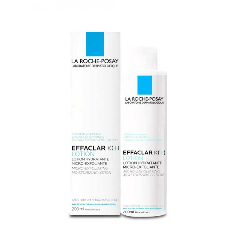 La roche Effaclar K Lotion 200 ml. ลาโรซ เอฟฟาคลาร์ เค โลชั่น 200มล.
