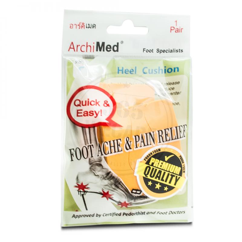 Archimed Poron Heel Cushion Orange Size S. อาร์คิเมด