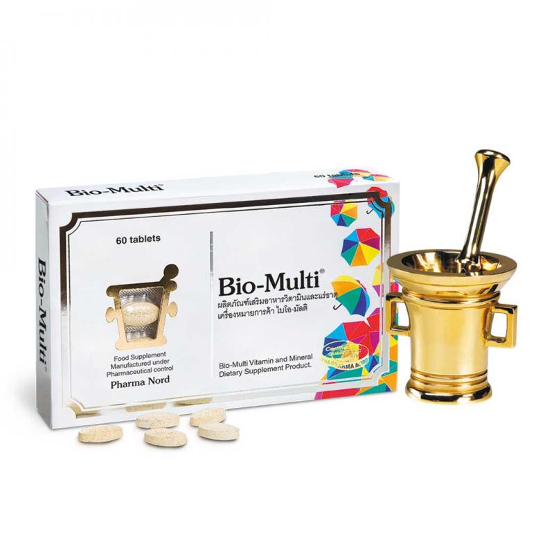 PHARMA NORD Bio-Multi Vitamin&Mineral 60เม็ด. ฟาร์มา นอร์ด