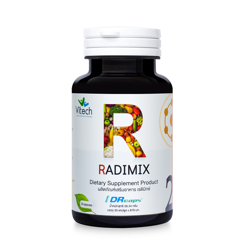 Vitech RADIMIX 30 เม็ด. ไวเทค เรดิมิกซ์