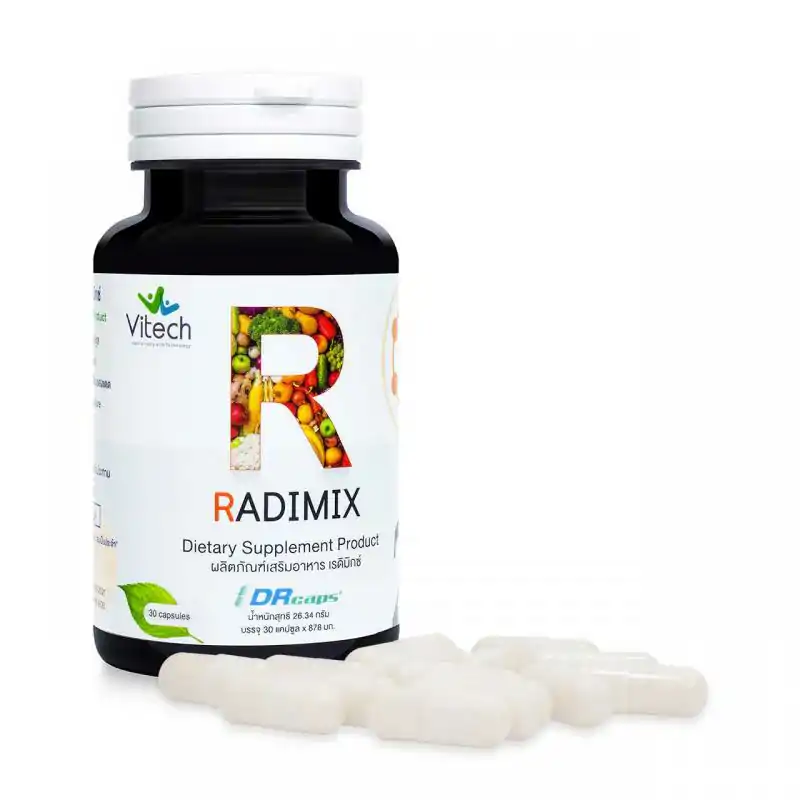 Vitech RADIMIX 30 เม็ด. ไวเทค เรดิมิกซ์