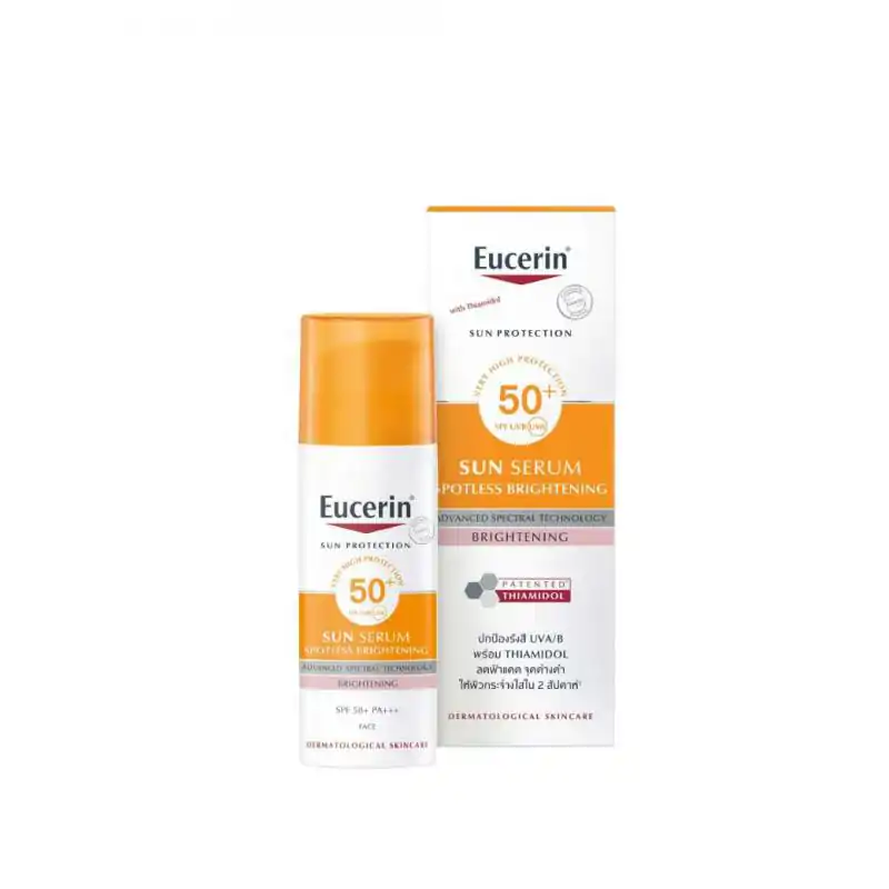 EUCERIN Sun Serum Sportless Brightening 50ml. ยูเซอริน ซัน เซรั่ม สปอตเลส ไบรท์เทนนึ่ง 50มล.