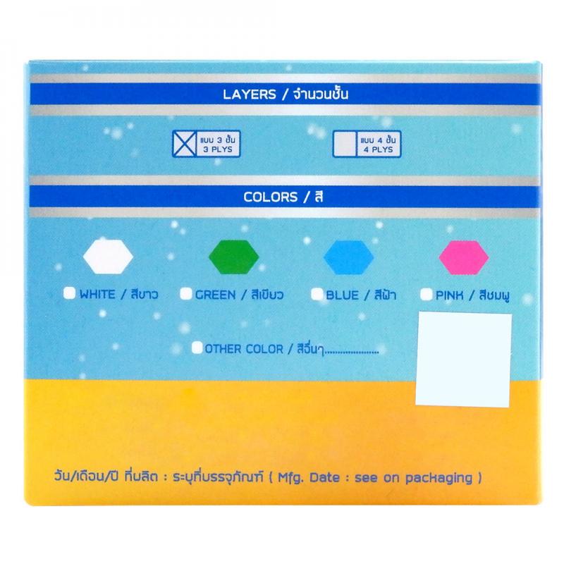 AIR PLUS Soft Premium Multi Color หน้ากากอนามัยคละสี กล่อง40ชิ้น แอร์พลัส