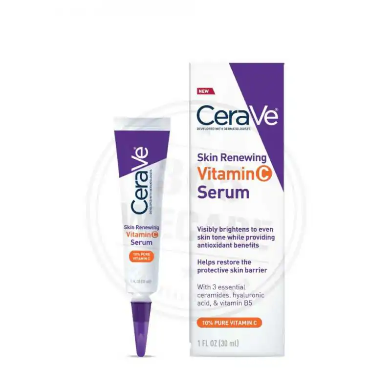 CERAVE Skin Renewing Vitamin C Serum 30ml. เซราวี สกิน รีนิววิ่ง วิตามิน ซี เซรั่ม