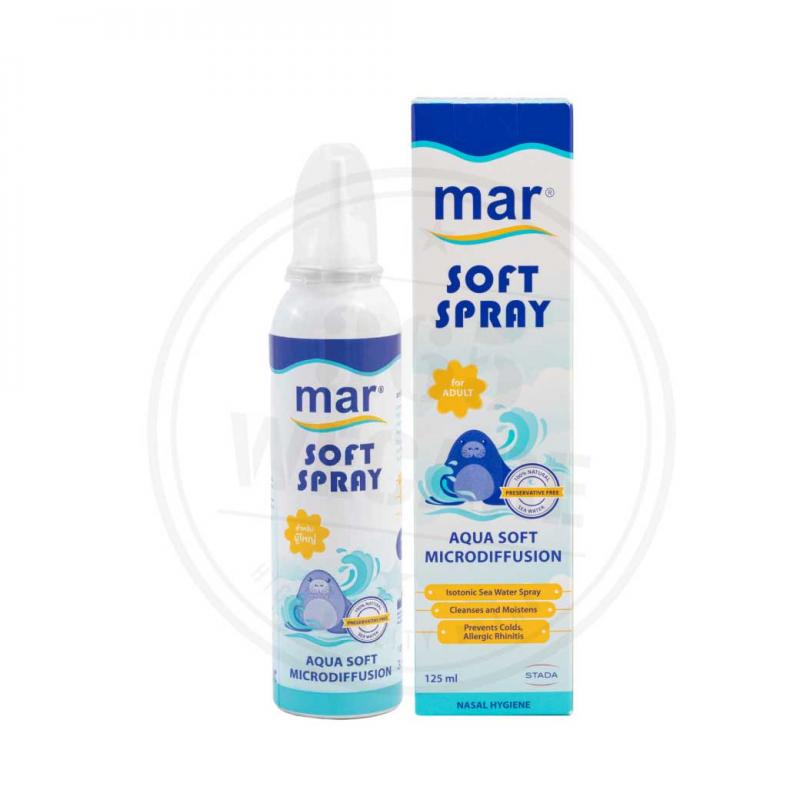 MAR Soft Spray Aqua 125ml. มาร์ ซอฟท์ สเปรย์ 