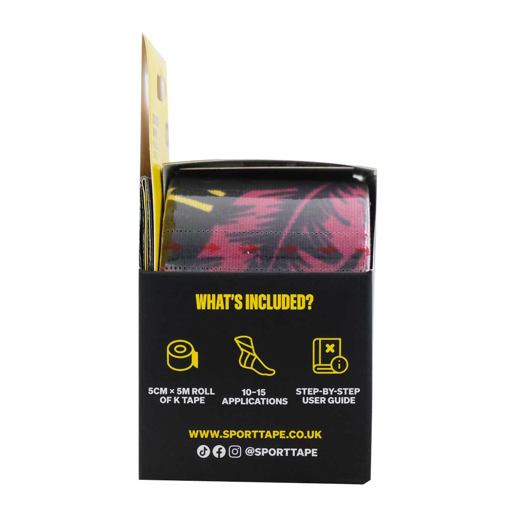 SPORTTAPE Extra Stocky K Tabe-Wild 5CM x 5M สปอร์ตเทปพยุงกล้ามเนื้อ เทปพันกล้ามเนื้อ เทปพันข้อ
