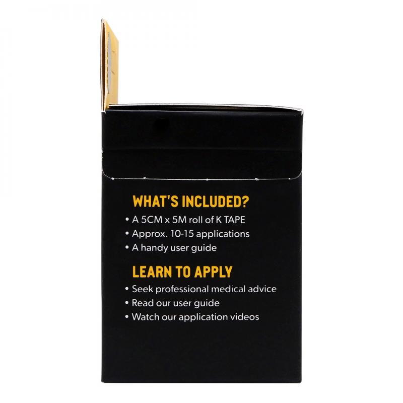 SPORTTAPE Extra Stocky K Tabe-Branded/logo 5CM x 5M สปอร์ตเทปพยุงกล้ามเนื้อ เทปพันกล้ามเนื้อ เทปพันข้อ