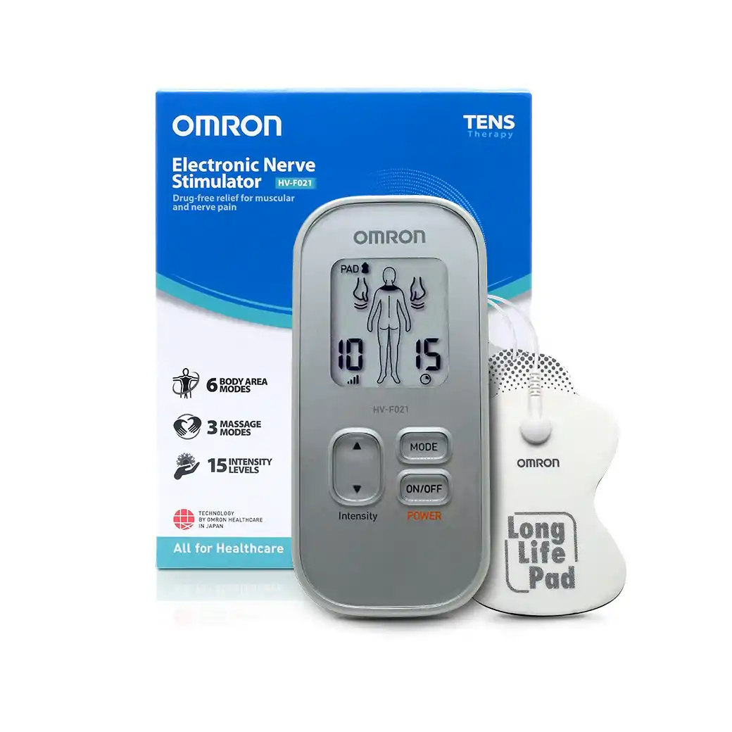 OMRON Electronic Nerve Stimulator HV-F021 ออมรอน เครื่องนวดไฟฟ้า