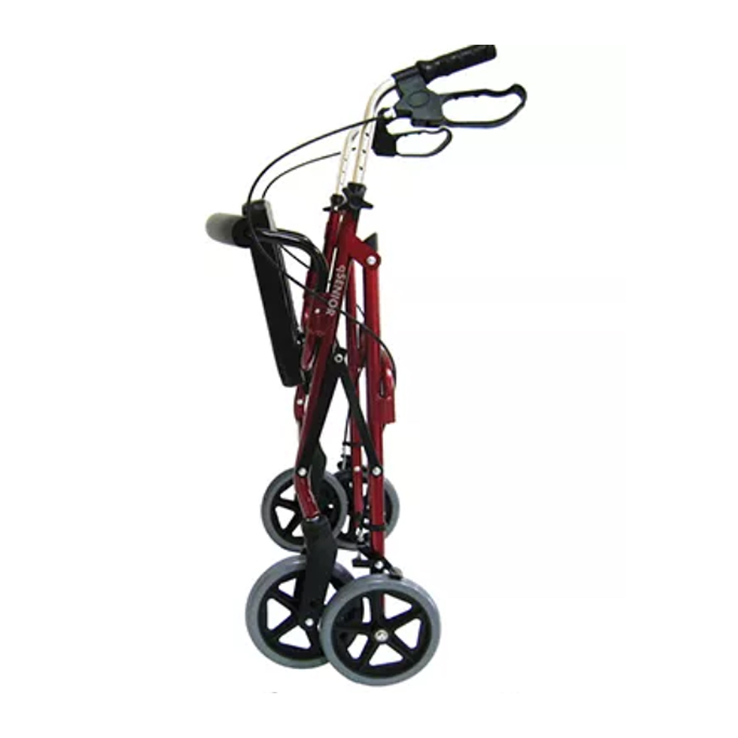 FASICARE Rollator ล้อ 8 นิ้ว รุ่น 512R สีแดงฟาสซิแคร์ โรลเลเตอร์