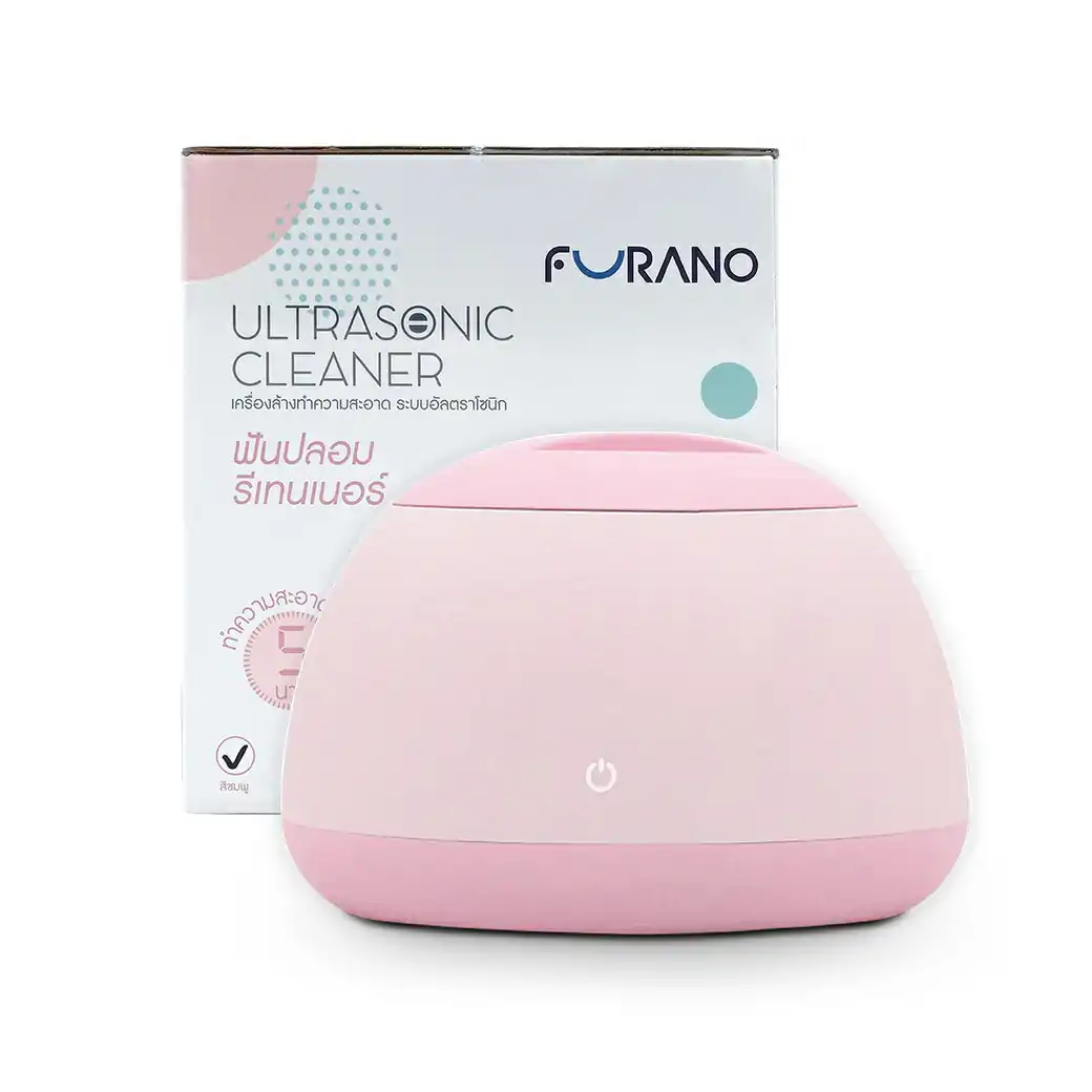 FURANO Ultrasonic Cleaner (Pink) ฟูราโนะ เครื่องล้างทำความสะอาด ระบบอัลตราโซนิก