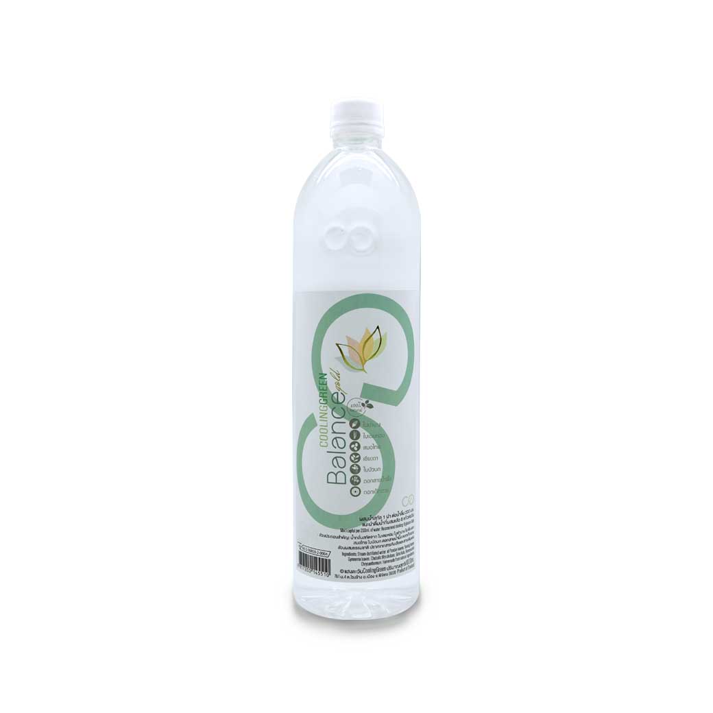 Cooling Green Balance 1000ml. น้ำย่านางสกัด คูลลิ่งกรีน บาลานซ์