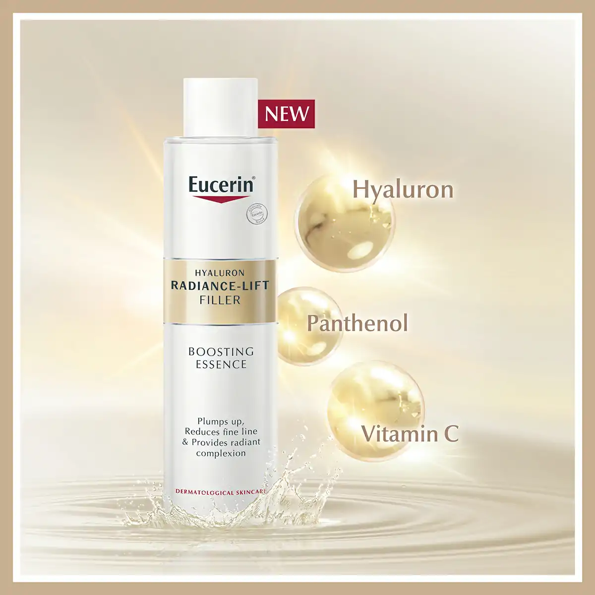 EUCERIN Hyaluron Radiance-Lift Boosting Essence 100ml.ยูเซอริน ไฮยาลูรอุน เรเดียนซ์-ลิฟต์ ฟิลเลอร์ บูสตั้ง เอสเซ้นส์