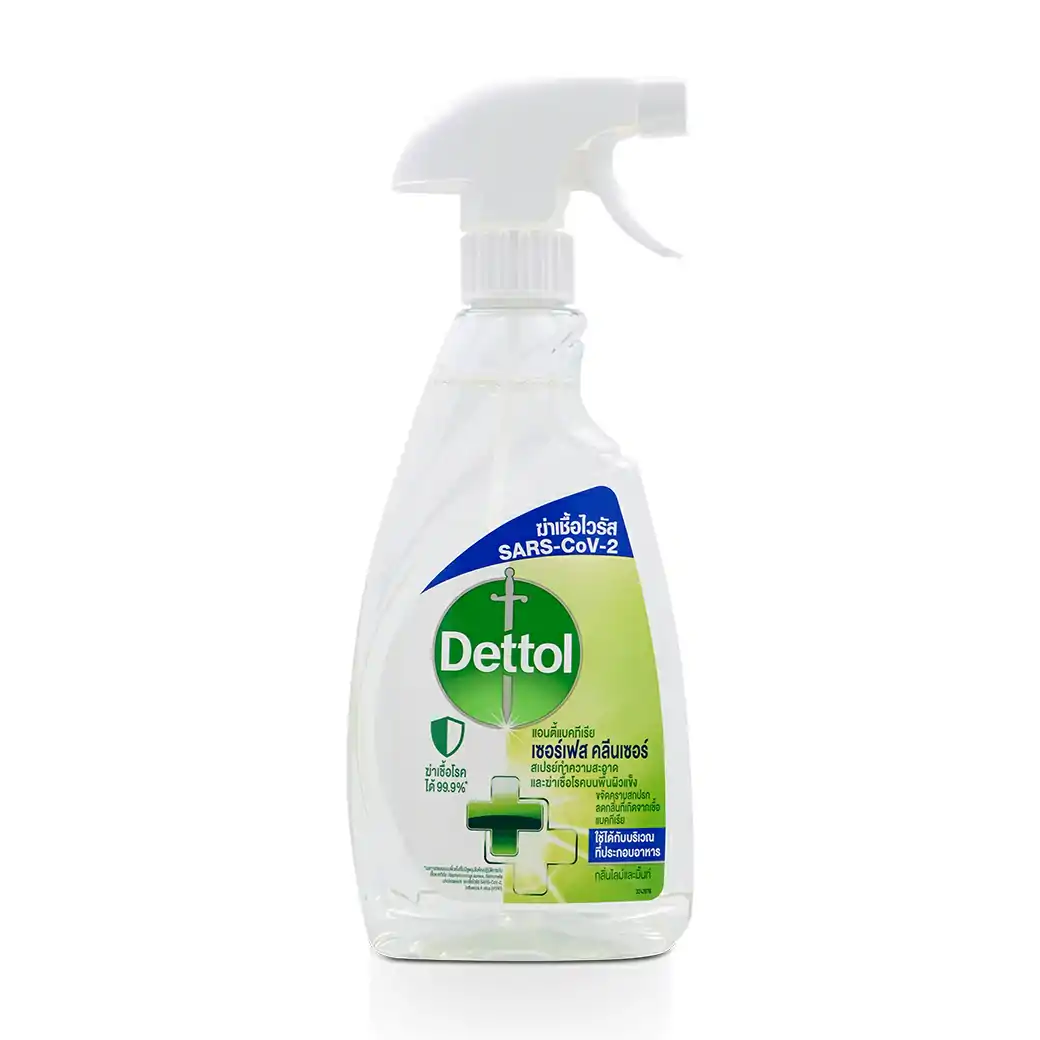 DETTOL Surface Cleanser Anti Bacteria 500ml. กลิ่นไลม์และมิ้นท์