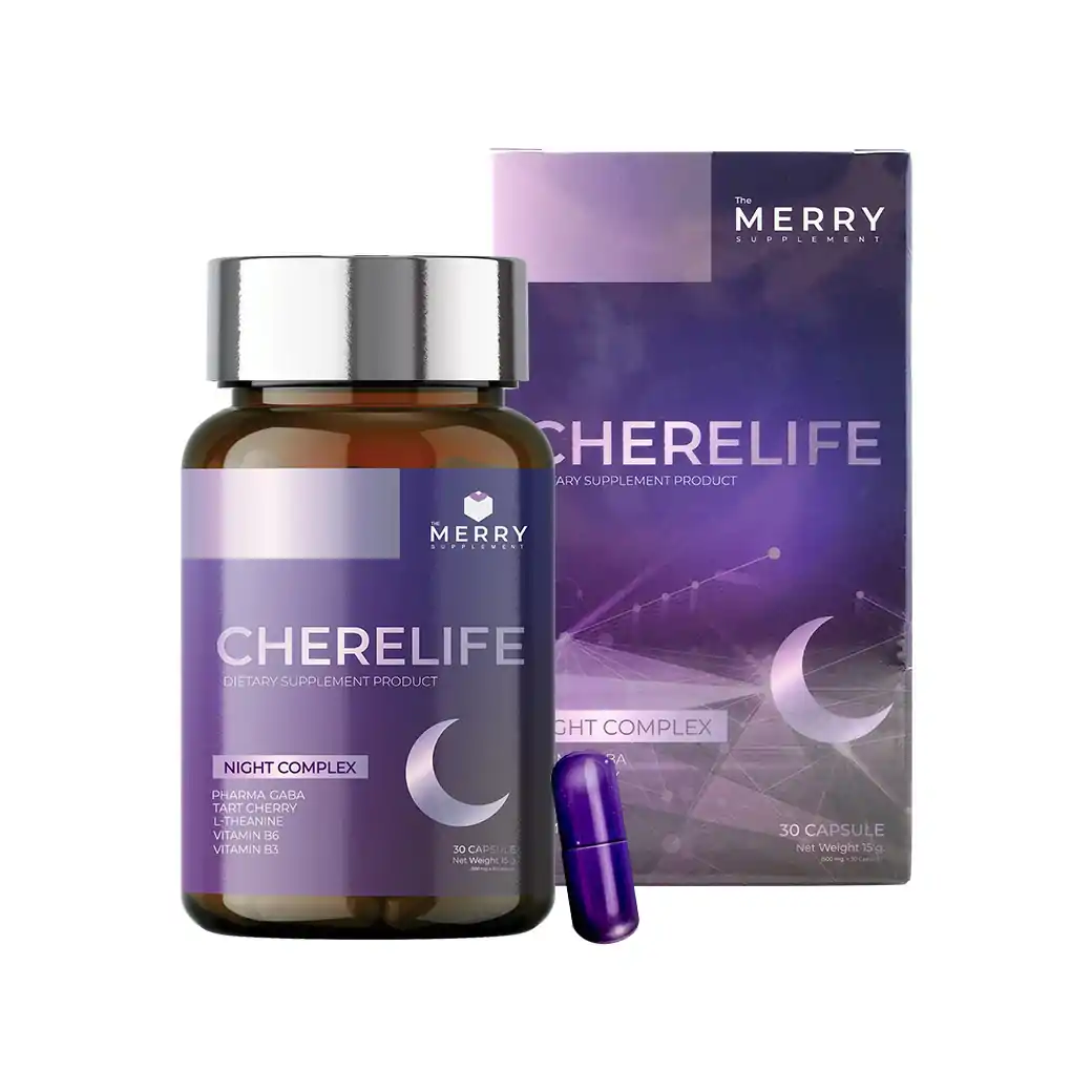 MERRY Cherelife 30แคปซูล. เมอร์รี่ เชอรีไลฟ์