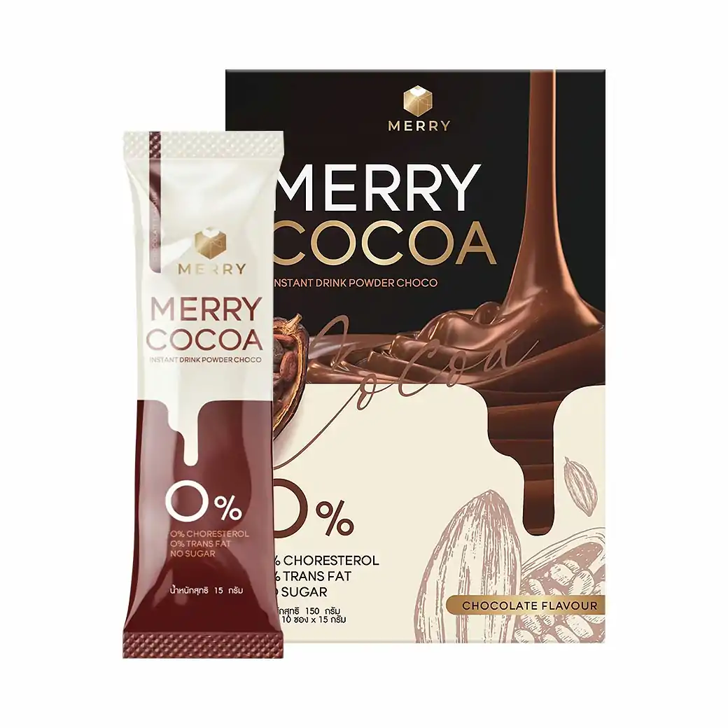 MERRY Cocoa Mix 10ซอง เมอร์รี่ รสโกโก้