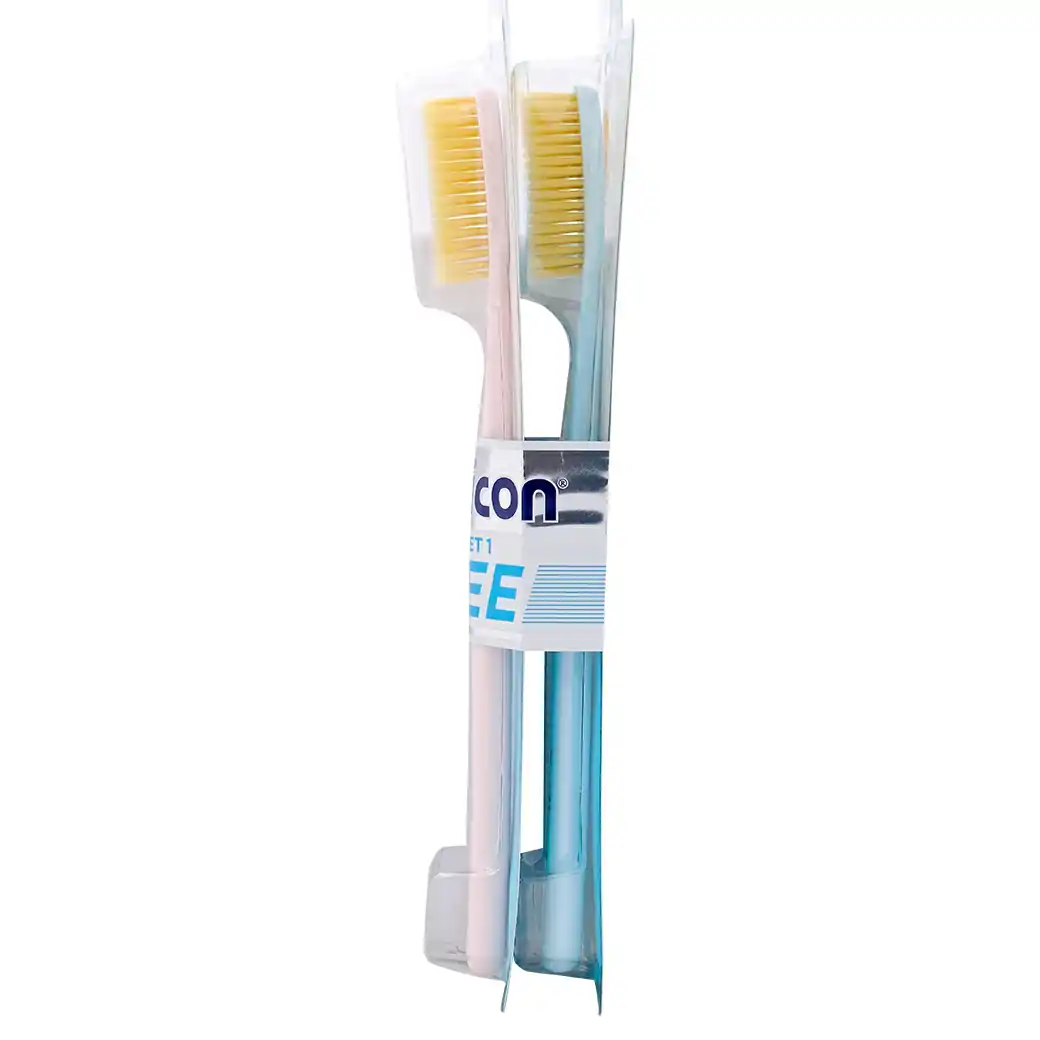 1แถม1 Panc Denticon Toothbrush O Wang Nano Gold เดนติคอน แปรงสีฟัน โอวัง นาโน โกลด์ 