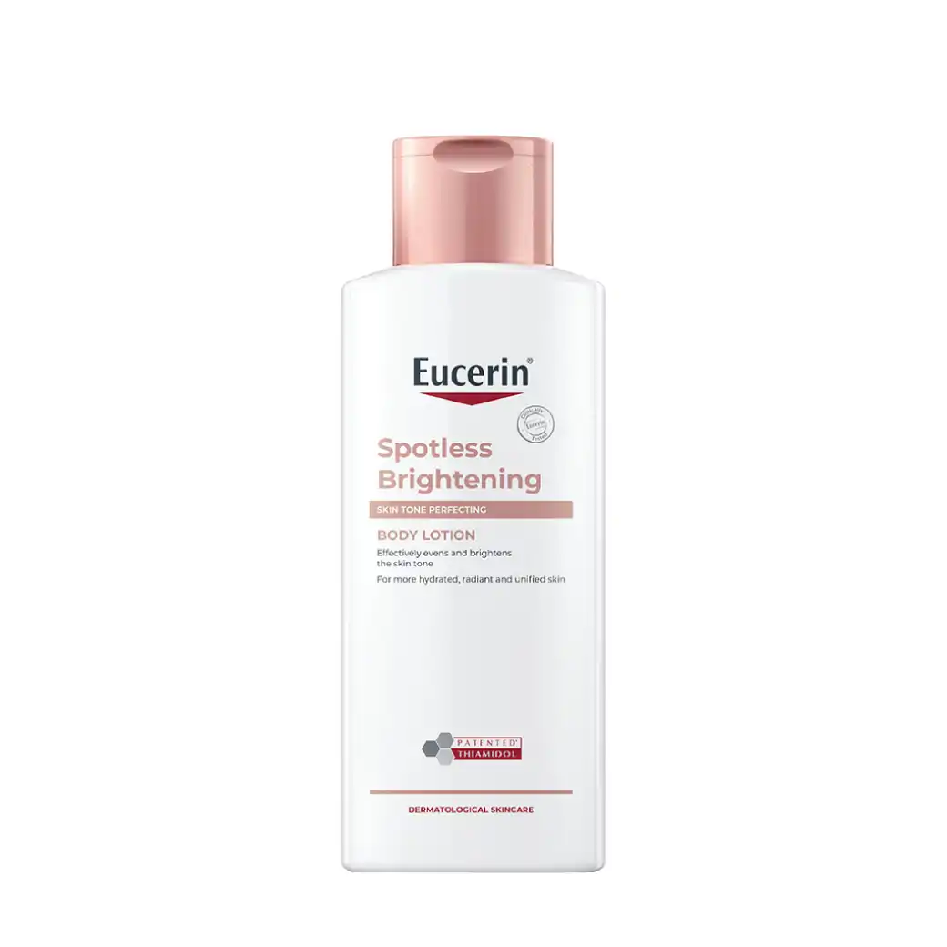 EUCERIN Spotless Brightening Skin Tone Perfecting Body Lotion 250ml. ยูเซอริน สปอตเลส ไบรท์เทนนิ่ง สกิน โทน เพอร์เฟคติ้ง บอดี้ โลชั่น